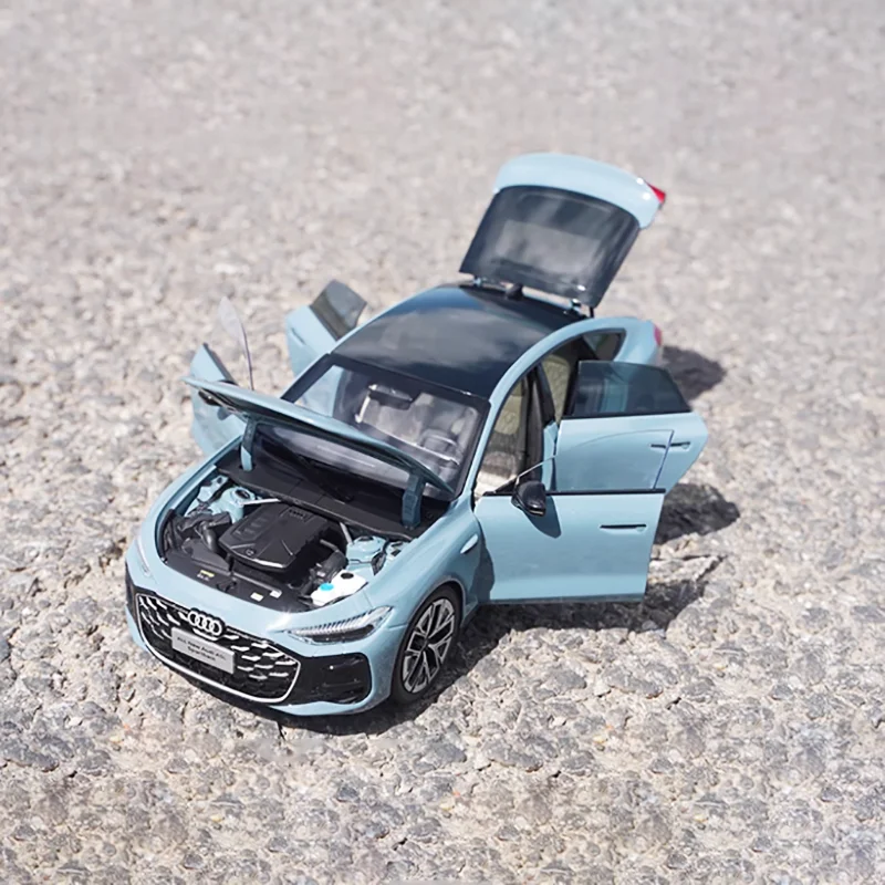 Modello di auto in lega pressofusa berlina A5L in scala 1:18 Prodotto finito Collezione di giocattoli di simulazione Regalo Modello statico Ornamento