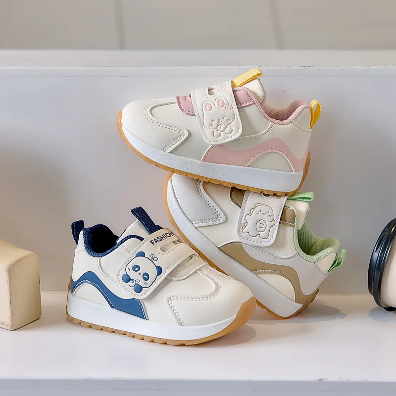 Kleinkindschuhe, Kinderschuhe, Cartoon-Sneaker mit weicher Sohle, rutschfest, lässige Turnschuhe für Babys, Jungen und Mädchen, Größe 16–30, bequeme Kinderschuhe
