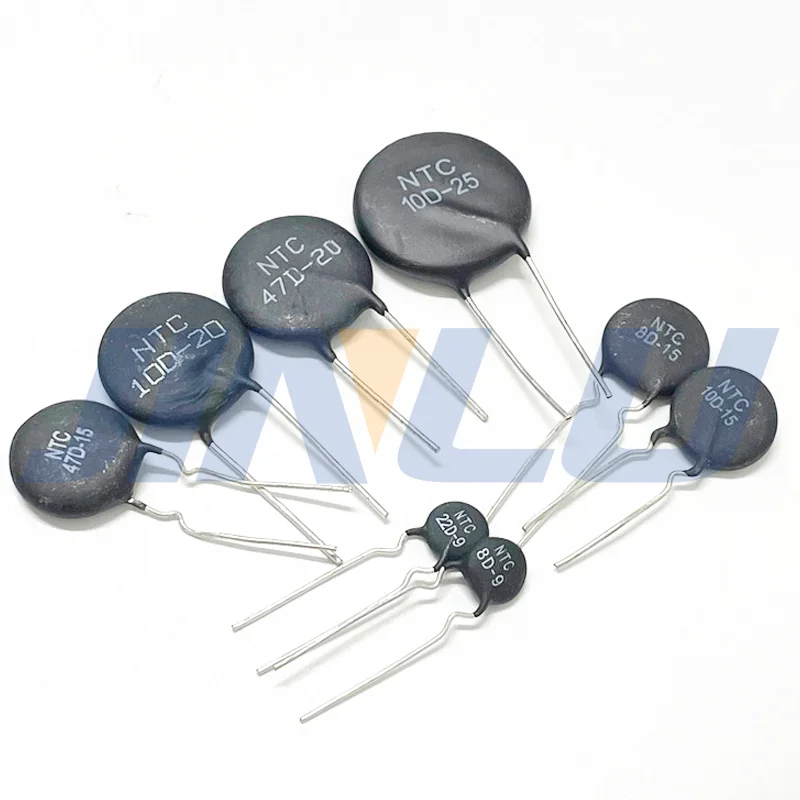 5Pcs NTC Thermistor Negative Temperature Coefficien 1.3D-20 2.5D-20 3D-20 5D-20 10D-20 16D-20 47D-20 20D-20