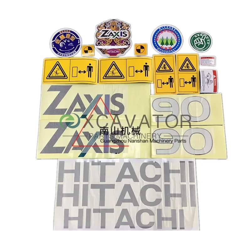 High Quality Excavator Part Car Sticker Excavator for Hitachi Zax120/200/230/270/50/60/70/90/330/400-6