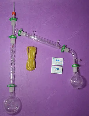 

1000ml,24/40,Distillation Apparatus,Lab Glassware Kit,W/200mm Vigreux Column