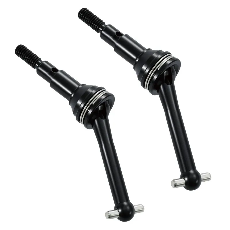 

RC Car Accessories 2Pcs 14301/14302 14303 14304 1/14 For MJX Scale Metal Drive Shafts Dog Bone Upgrade Parts