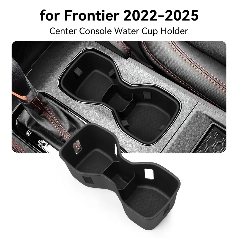

For 22-25 Frontier Edge Man central control water cup cover protection, anti slip pad, automotive special product modification