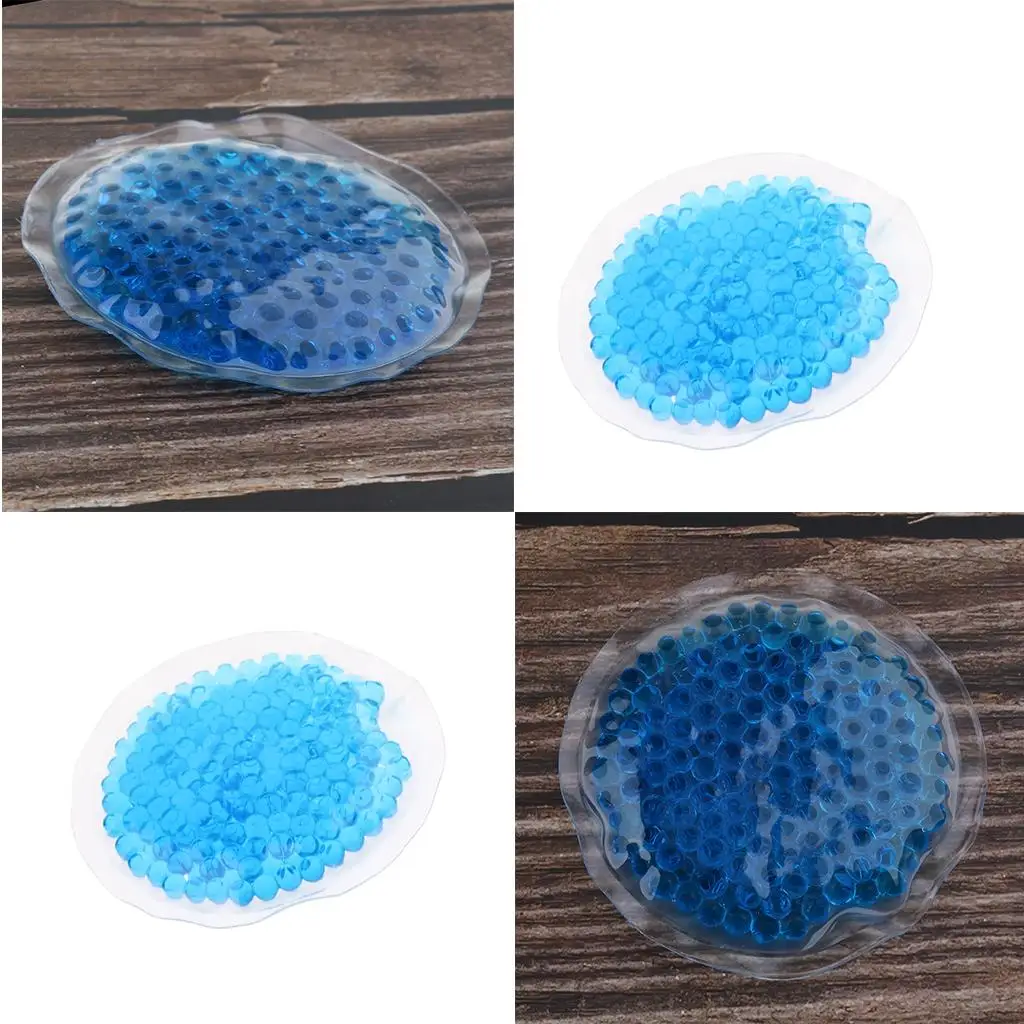 2Pieces, Reusable Gel Beads PVC Ice , Comfort , Compress for Full Body Injury, Pain Relieve