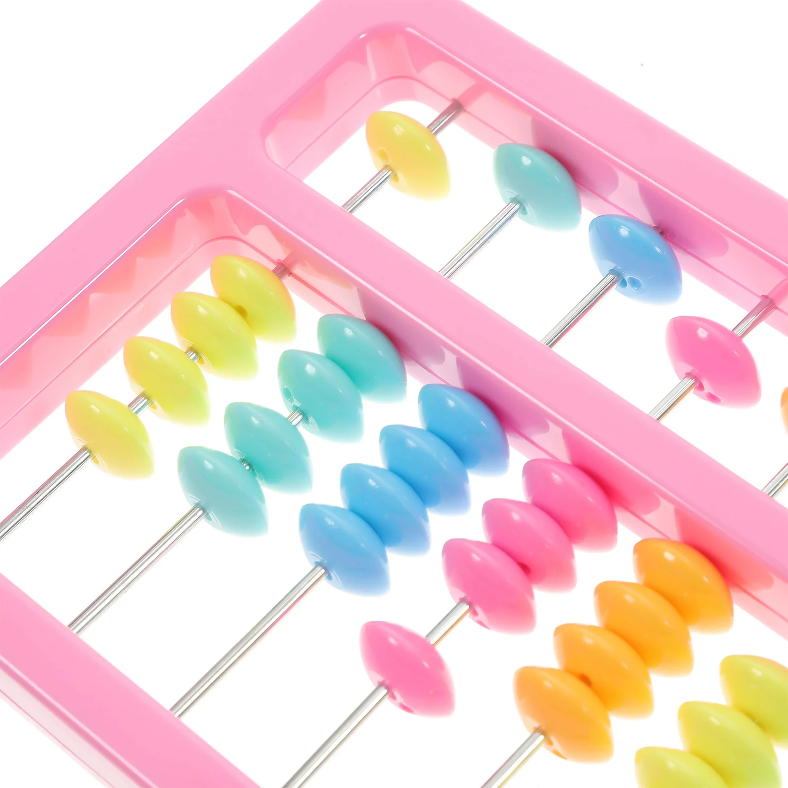 

1Pc Kids Abacus 5 Beads 11 Rows Random Color Math Teaching Tool Children Arithmetic Toy Counting Manipulatives Toddler