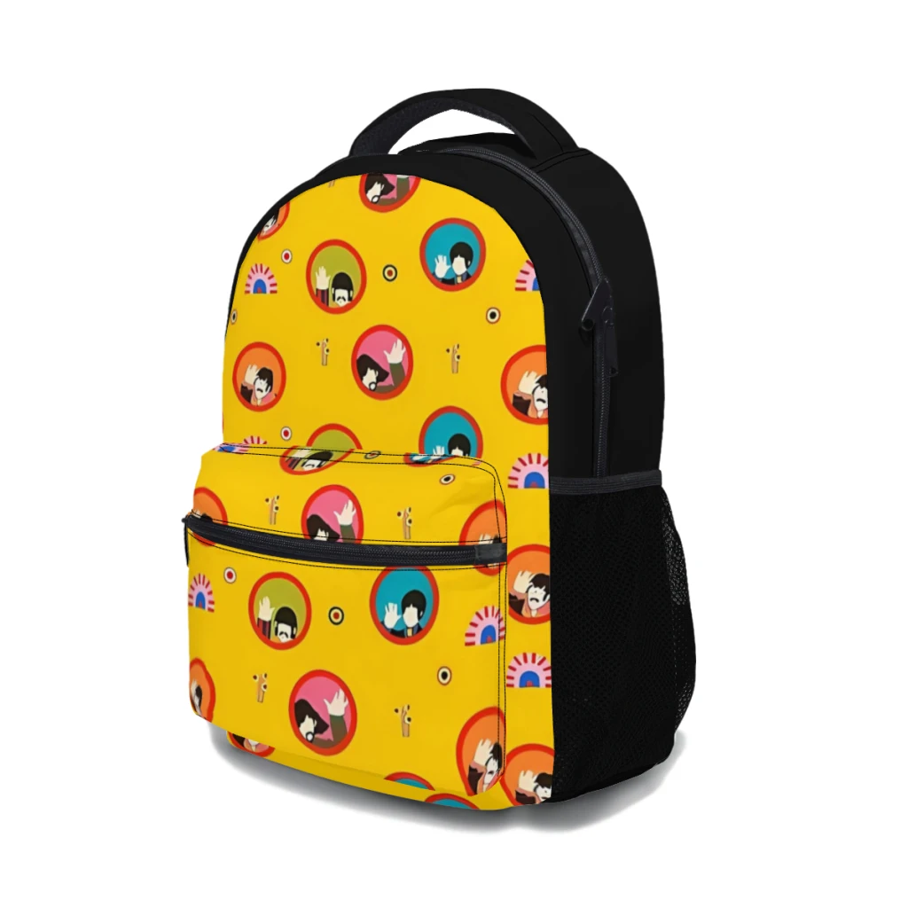 Colorful Submarine pattern New Female Fashion boys High Capacity Waterproof College Backpack 17inch ﻿ ﻿