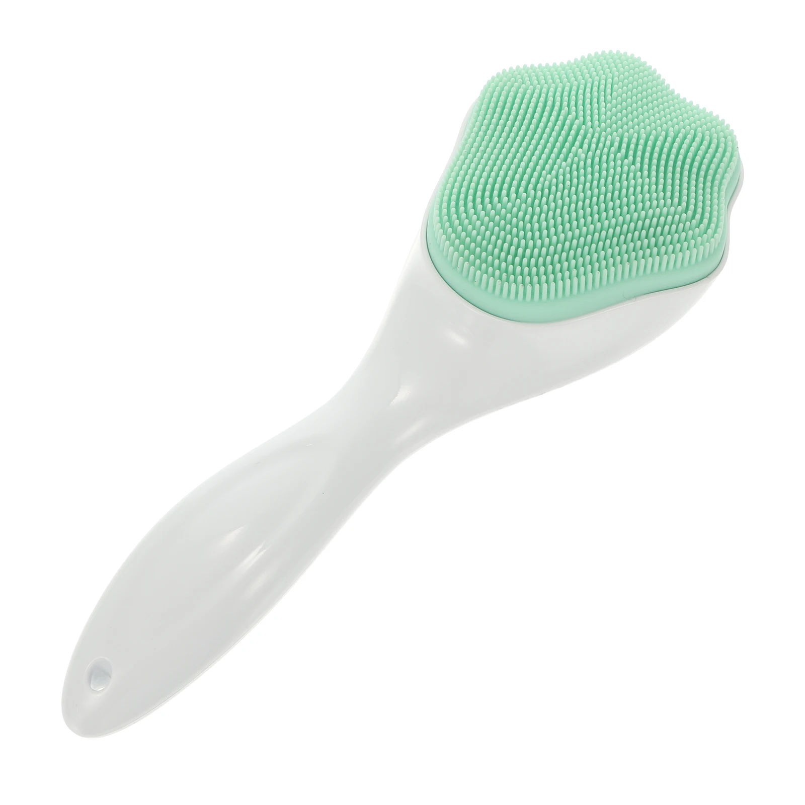 

Silicone Face Brush Cleansing Scrubber Long H Cat Paw Design Remove Blackheads Deep Cleaning Promote Circulation Soft