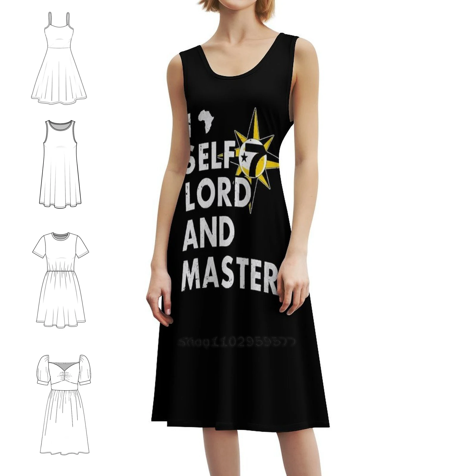 

Винтажное фотография Ислам I Self Lord And Master Африка, богемное платье без рукавов с несколькими принтами, пляжное праздничное платье для отдыха, винтажное