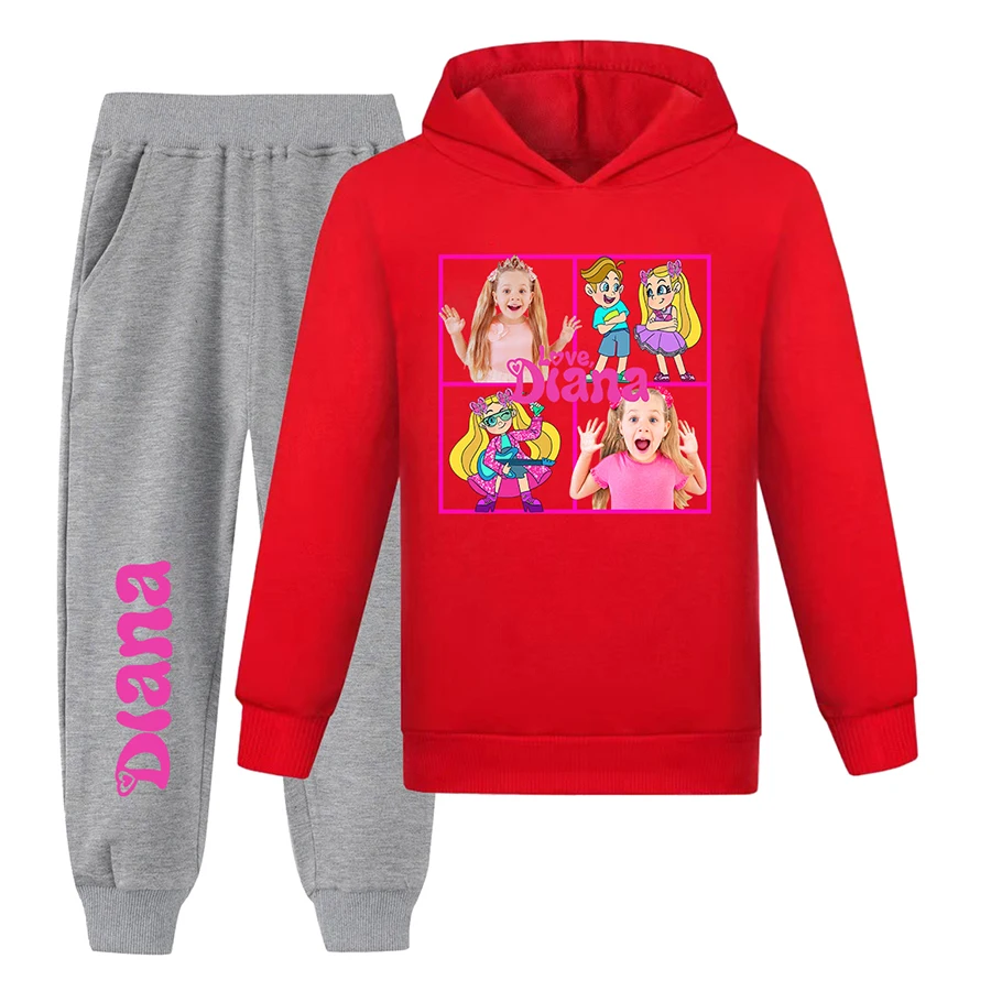 Sudadera con capucha para niños de Diana y Roma, ropa para niñas, sudaderas con capucha esenciales para niños, sudaderas con capucha de 8 a 12 años, Top para niños