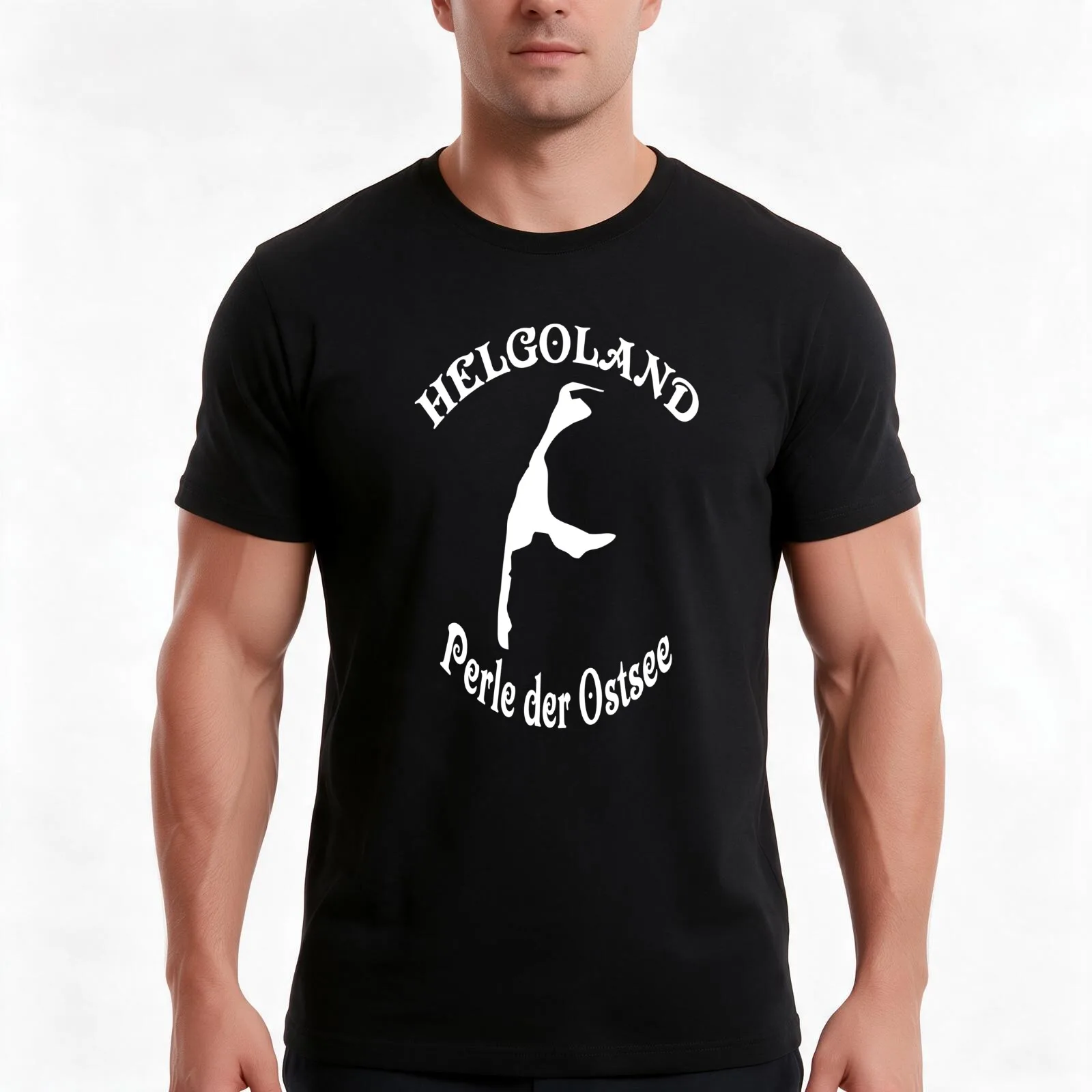 Heligoland / Sylt - Pearl of the Baltic Sea T-Shirt, Summer Casual Cotton Tee, Oversized Streetwear Tops, Vintage Graphic Print