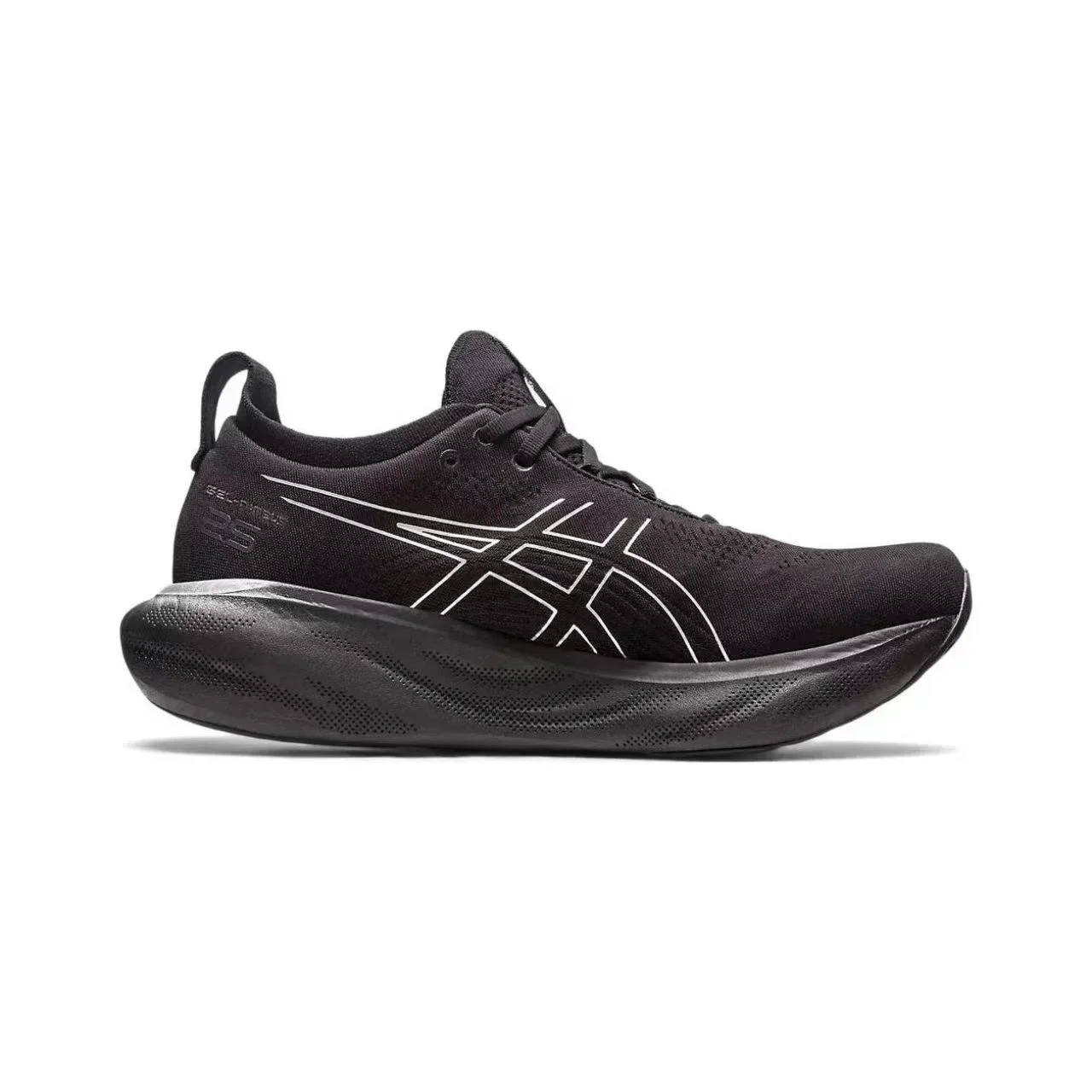 حذاء الجري للرجال من Asics-Nimbus 25 ، حذاء علوي منخفض ، مانع للانزلاق ، جيد التهوية ، حذاء رياضي خفيف الوزن ، للجنسين