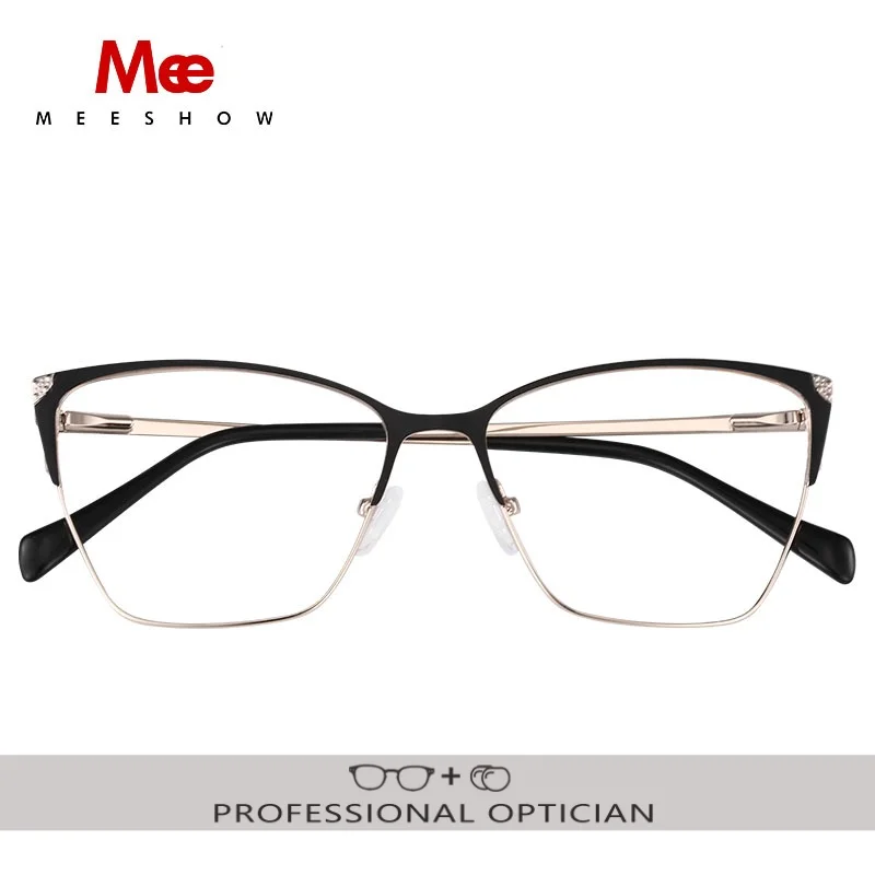Meeshow Design prescription glasses Women Girls Eyeglasses Vintage Fashion Myopia High quality stylish Reading Optical frame6922