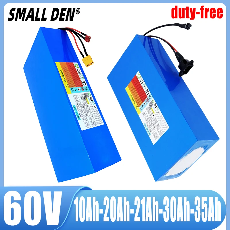 60V 10Ah 20Ah 21Ah 30Ah 35Ah new 1500W-300W lithium battery, suitable for balancing bicycles, bicycles, scooters, and tricycles