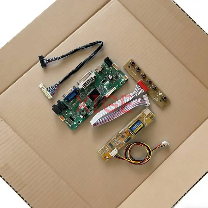

Комплект платы контроллера драйвера экрана для LTN170BT08 LTN170WX N170C2 LTN170X2 DIY 1-CCFL 1440*900 1440x900 VGA DVI HDMI 30-контактный LVDS