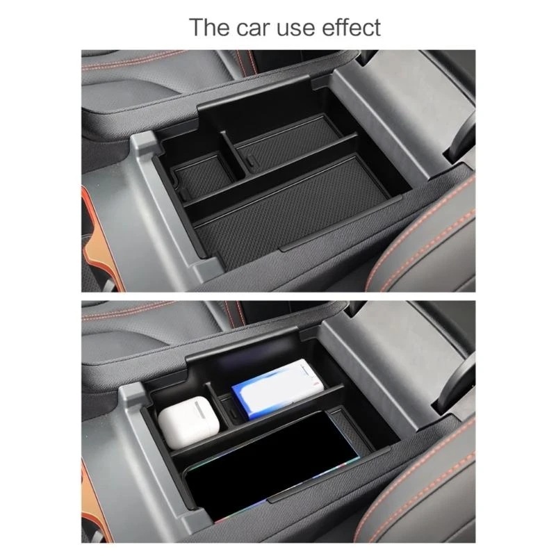 Practical Armrest Organizers Console Storage For BYD Shark With Sectioned Design