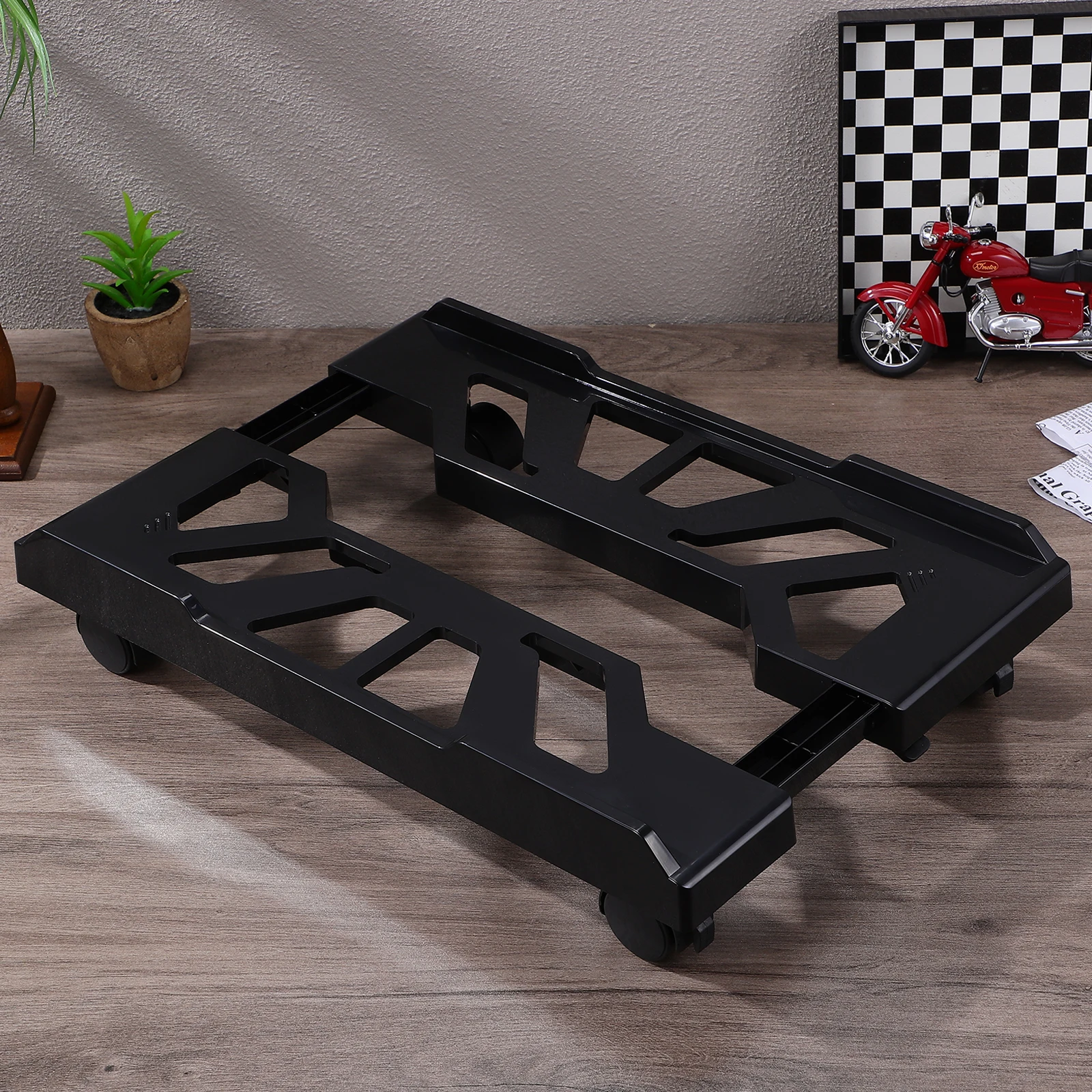 

Computer Stand CPU with Castors for Floor Office Desk Accessories Wheels Laptop Casters Tower Fold