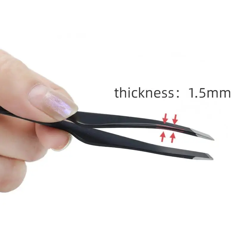 10 Pcs ความงามสแตนเลสสตีลคิ้วตัดคลิปขนตา Double Eyelids Stick ดาบประเภทแต่งหน้าแหนบขายส่ง