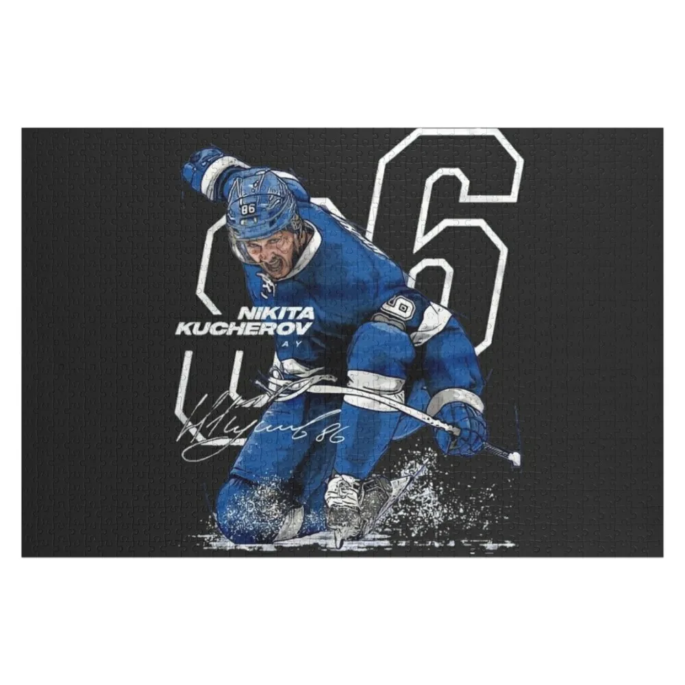 

Nikita Kucherov 2021 Jigsaw Puzzle Personalized Toys Personalized Custom Wooden Name Wooden Adults Puzzle