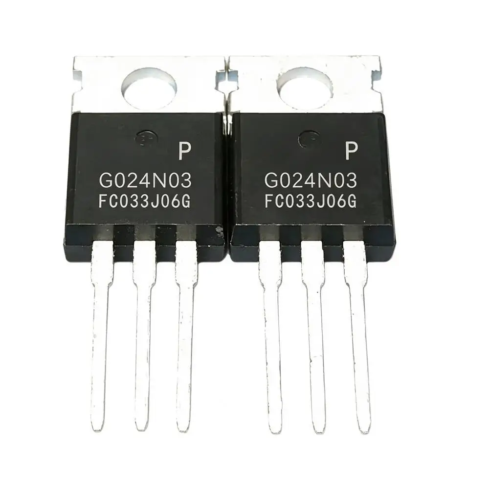 5PCS G024N03 PTP06N10N 048N06L S CS20N50 GP040N06SL
