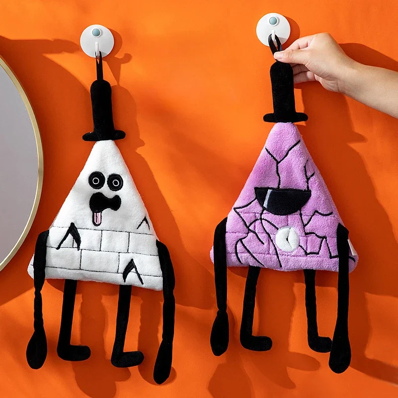 Toallas de mano de fantasma bonitas para Halloween, pañuelo de cocina colgante absorbente para baño y cocina, toalla para decoración del Día de los muertos