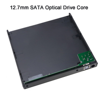 New 12.7MM Slim DVD CD DVD-ROM Case Drive Box USB 2.0 SATA External Drive for Laptop Notebook Computer