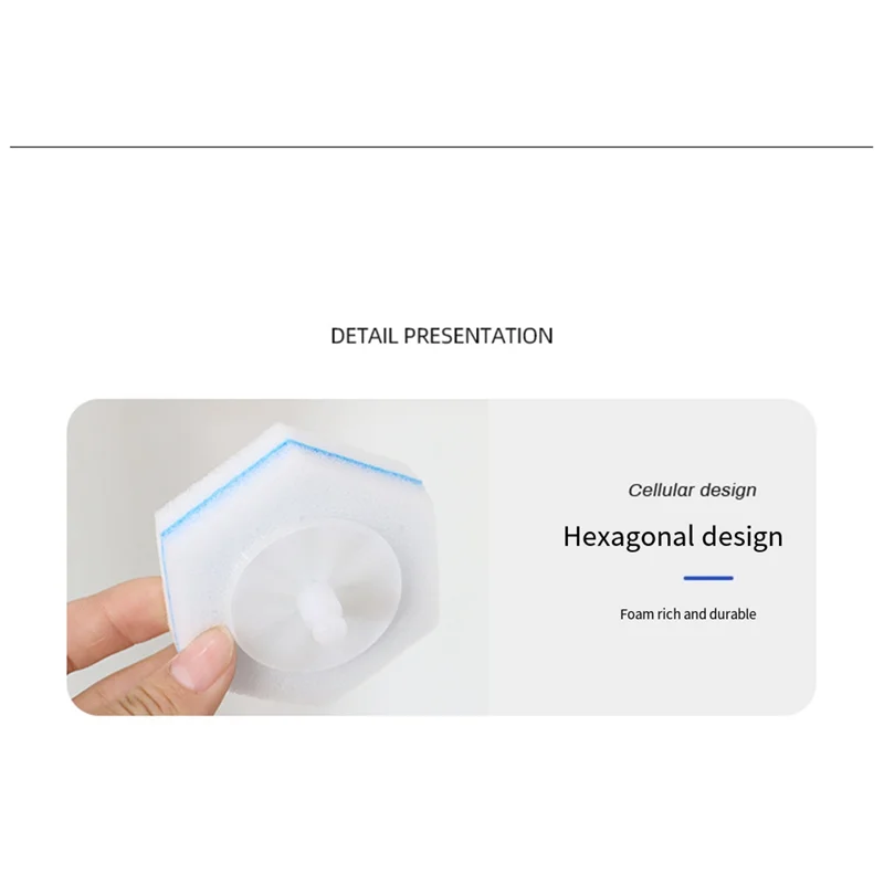 B59B-80PCS Disposable Toilet Brush Double Layer Fibre Toilet Brush Refills Cleaning Wand Refills For Clorox Durable Easy To Use