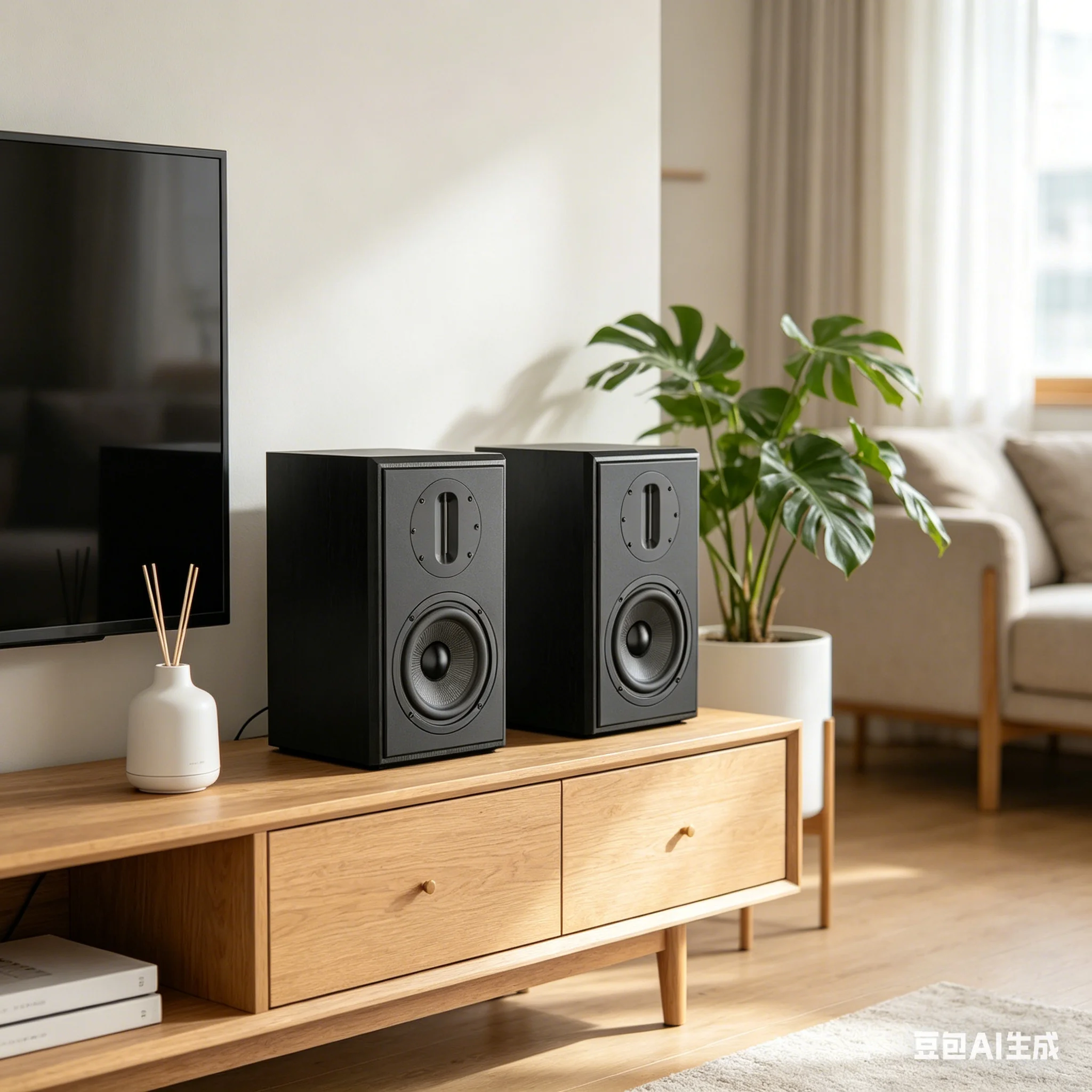

Samtronic 6.5 Inch Bookshelf Passive Speaker Home Fever Home Theater Speaker Air Motion Transformer Tweeter Speaker