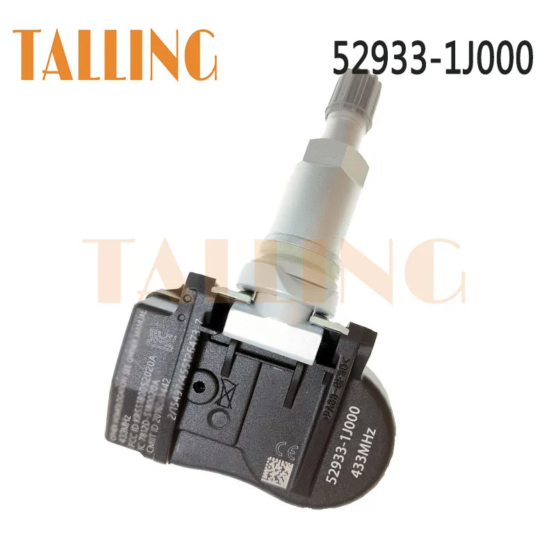 52933-1J000 TPMS Tire Pressure Monitor Sensor 433MHZ for 2008-2014 Hyundai i20 Sonata Solaris Kia Optima Sorento Soul 529331J000