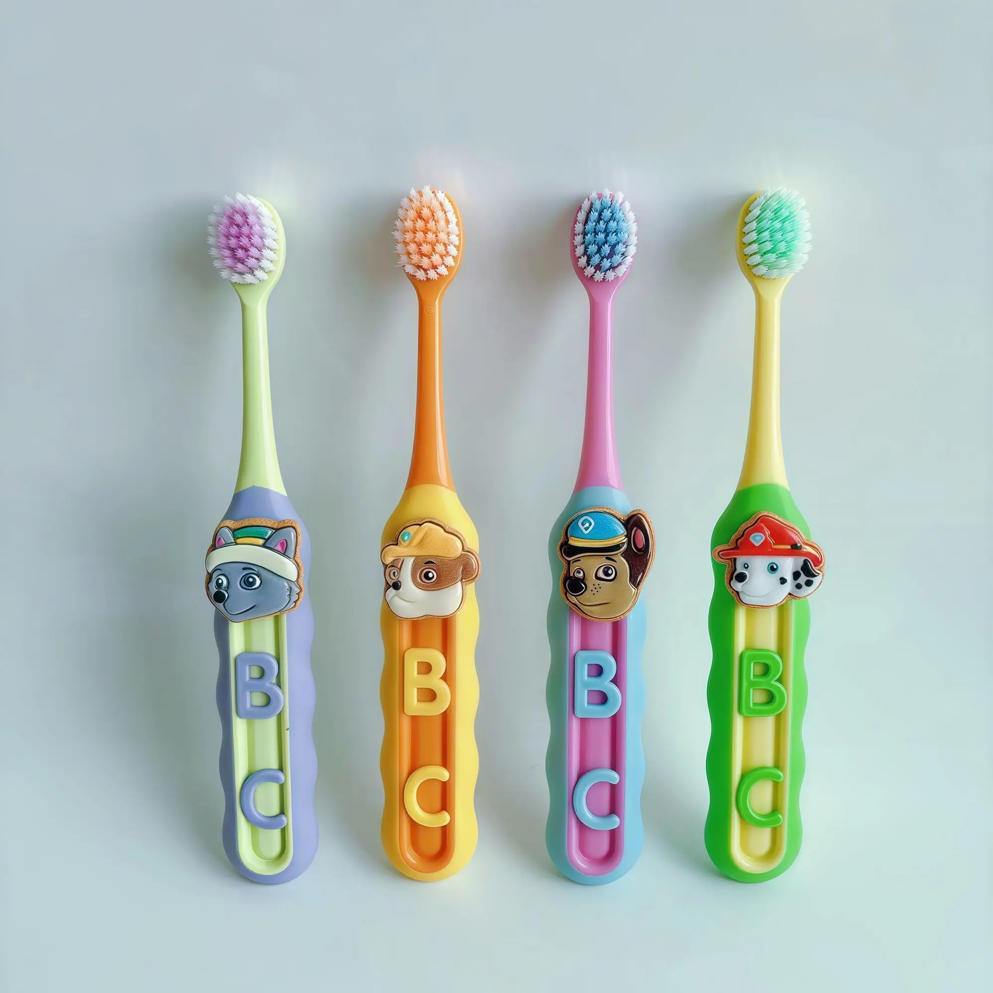 PAW Patrol Kids Toothbrush Cute Soft Bristle Letter Toothbrush for Children Ages 3-12 Boys Girls Primary School Home Use view 4