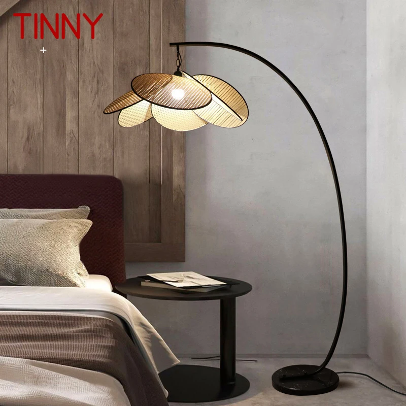 TINNY Nordic Floor Lamp LED Modern Fashion Simple Personality Sofa Standing Decor Lights for Home Living Room Bedroom