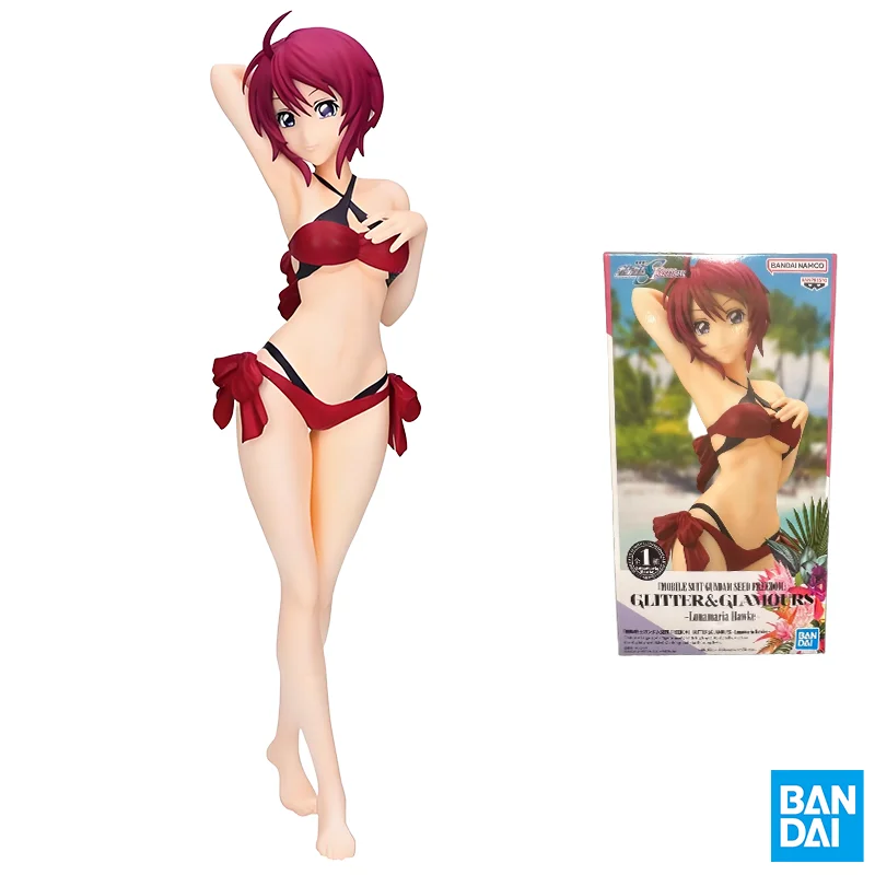 

Оригинальная модель Bandai BANPRESTO Glitter & Glamours Gundam Seed Freedom 22 см Lunamaria Hawke, фигурка аниме, коллекции игрушек