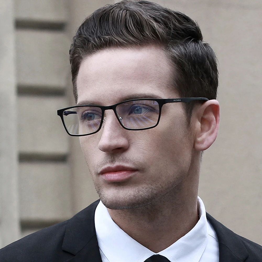 

VEITHDIA новый стиль синий свет блокирующие очки оптическая алюминиевая магниевая оправа TR90 прямоугольные очки для мужчин VFH08706