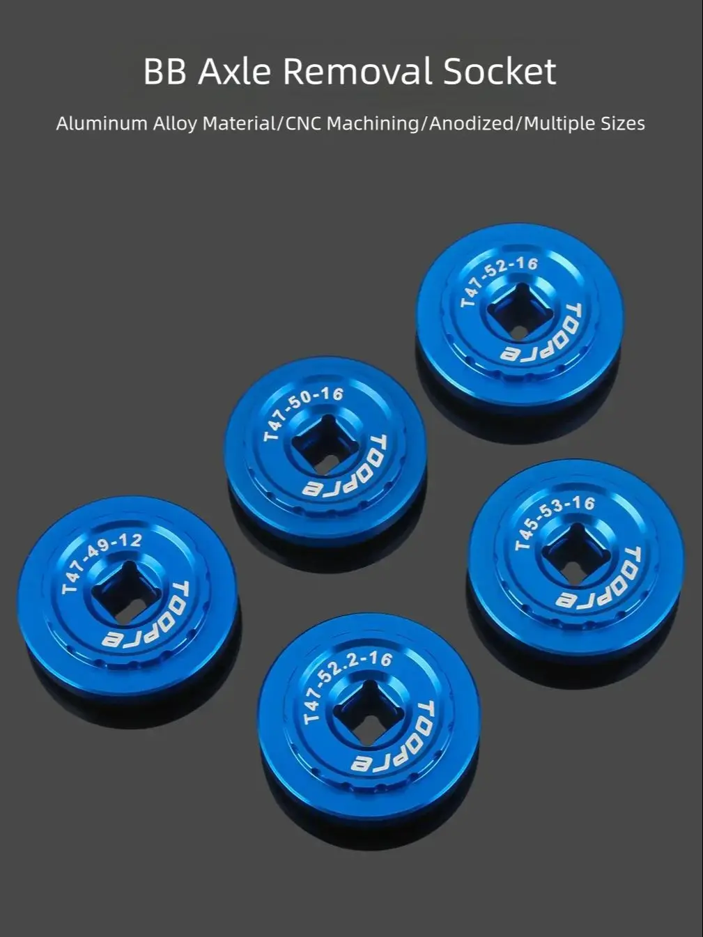 AliExpress TOOPRE Bicycle T45/T47 Integrated Threaded Bottom Bracket Removal Socket For CS/CEMA/Trek/Colnago/Devel