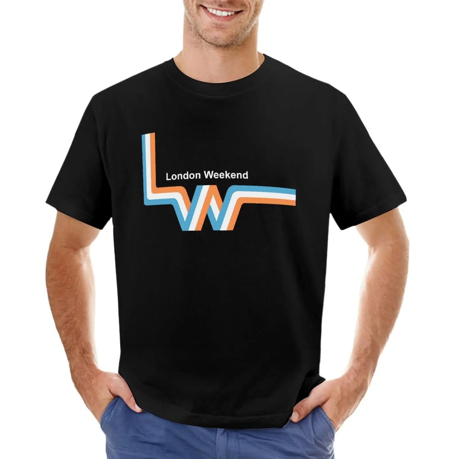 

Винтажные футболки для выходных в Лондоне LWT, красивая одежда, мужские белые футболки