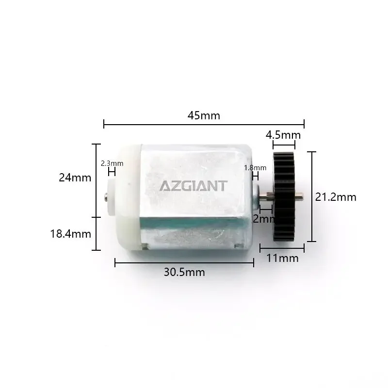AZGIANT For 2003-2015 VW Touran Door Lock Motor Repair DC 12V High Power Low Noise Car Interior Accessories 2