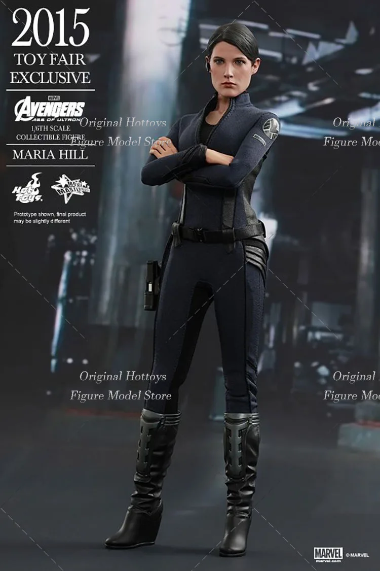 Hot Toys MMS305 1/6 Scale Women Soldier Maria Hill Avengers：Age Of Ultron Limited Edition Full Set 12'' Action Figure Toys