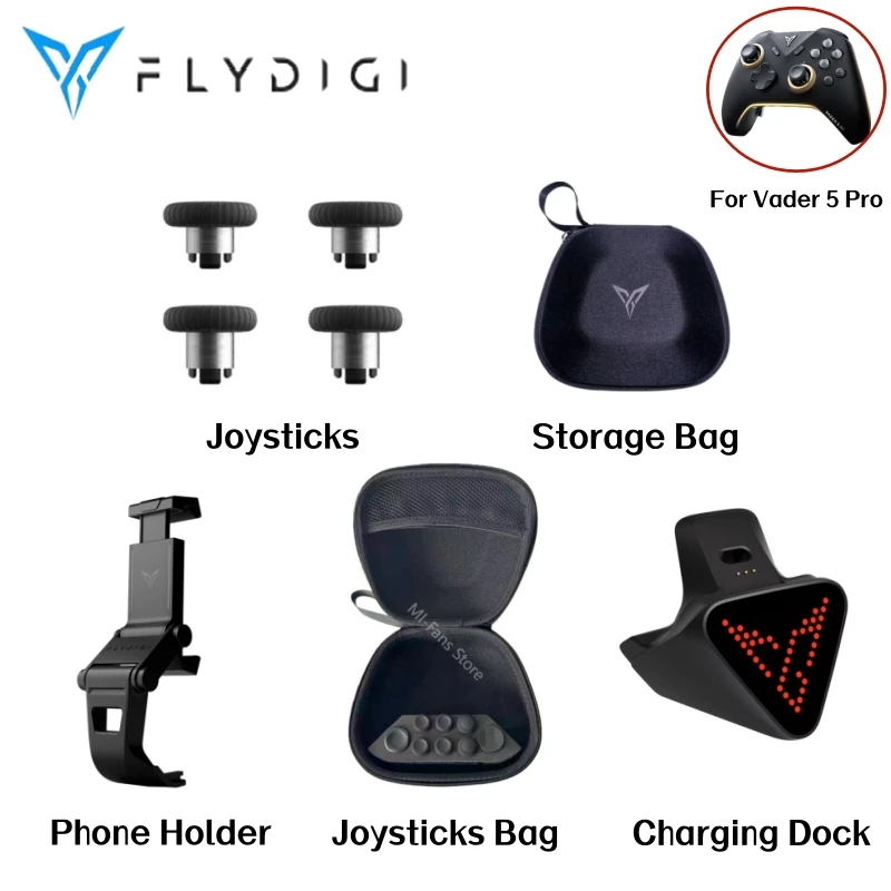 Accesorios originales Flydigi Vader 5 Pro, Joysticks de repuesto