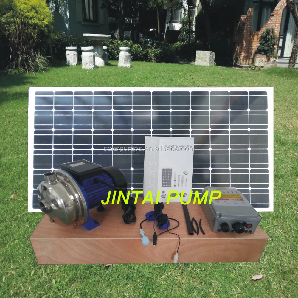 High flow surface solar water pump solar energy systems