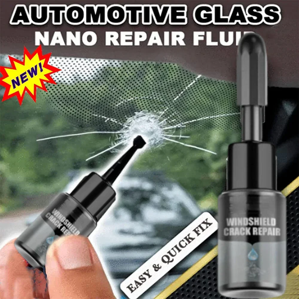 

Car Windshield Crack Repair Fluid Upgrade Multifunctional Cracks Gone Glass Repair Fluid for Fixing Chips Window tool