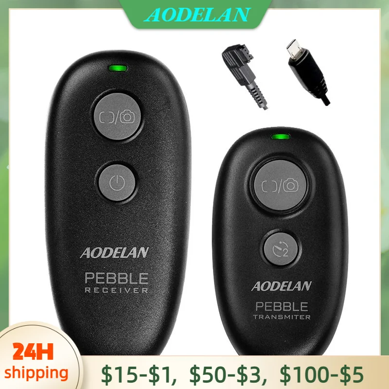 AODELAN Camera Remote Control Shutter Release for Sony A7IV A9II A7III A7SIII A7RIV A6600 A6400 A6100 RX100VII RX100VI ZV-1 HX99