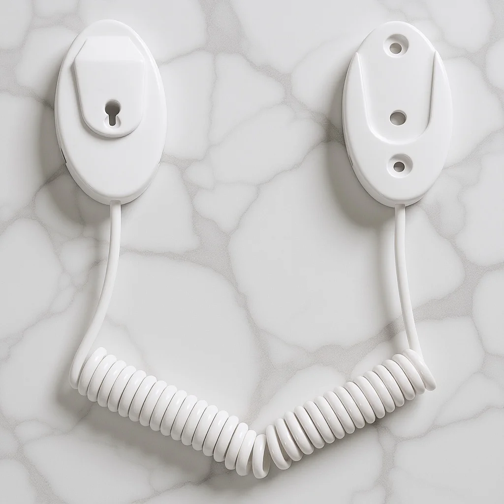 

Remote Control Tether Retractable Plastic Durable Remote Holder Anti Lost Rope for Home School Hotel Restaurant Use