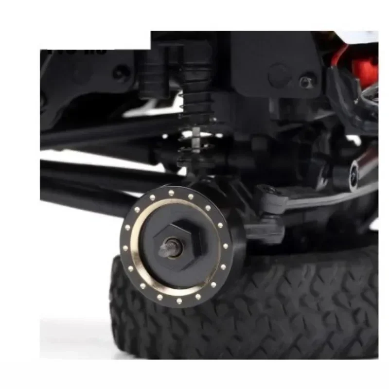 Zware Messing Fusees Messing Contragewicht Wiel Hex voor 1/24 RC Crawler Auto Axiale SCX24 Upgrade Onderdelen