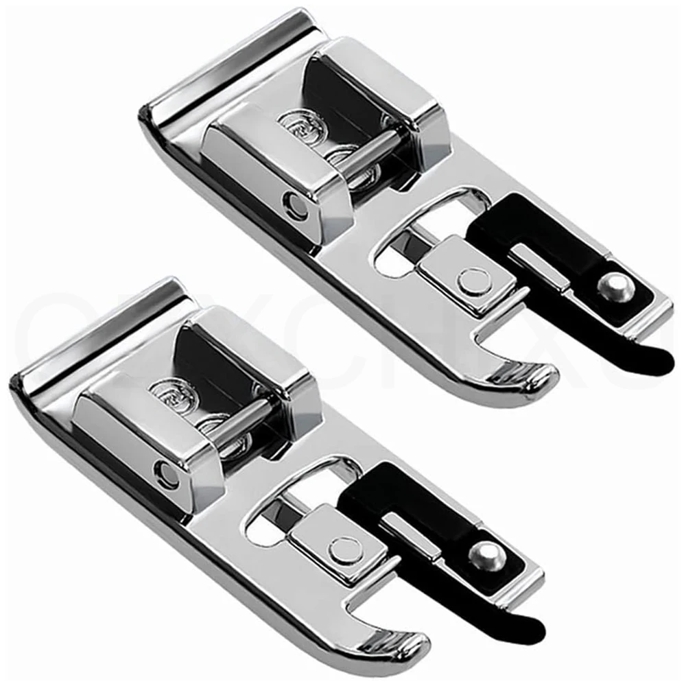 

2PCS Sewing Overlock Vertical Presser Foot SA135 Fits All Low Shank Snap-On Singer Brother Babylock Janome Juki Etc Sew Machines