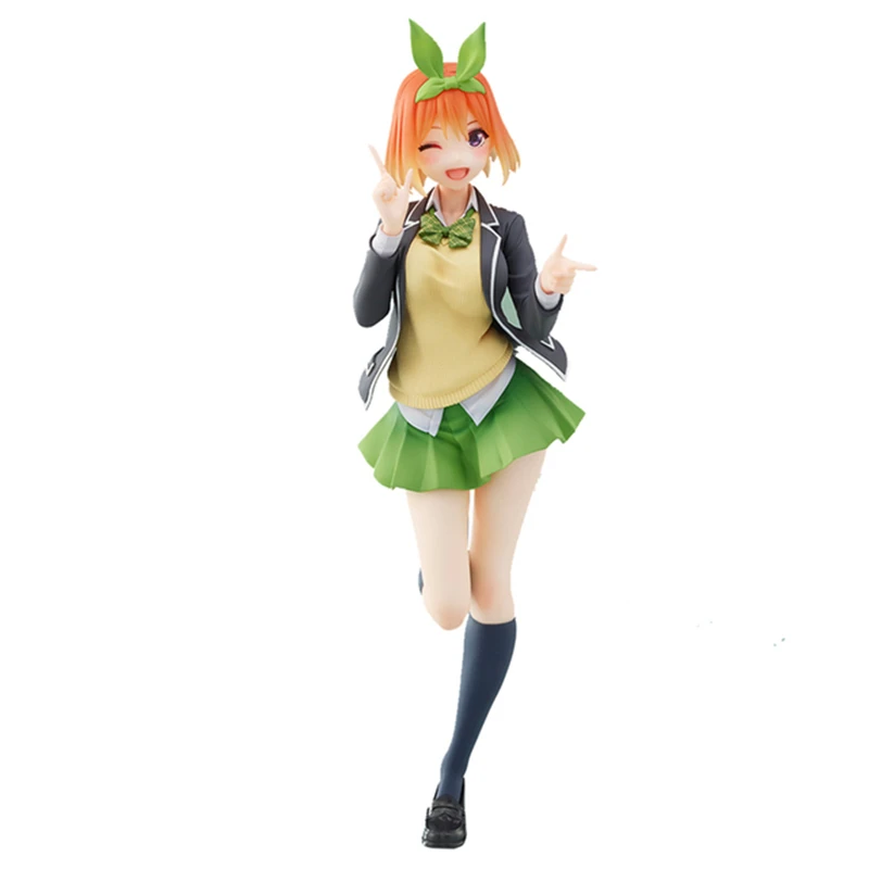 Yotsuba Anime Niedliche Nakano Nino Figur Die Quintessenz der Quintuplets Figur Katze Nakano Miku Figur PVC Sammlerstück Spielzeug – Detail 10