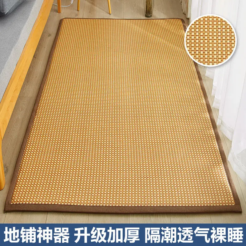 Summer floor spread sleeping mat artifact spread floor sleeping mattress household bedroom mat floor mat tatami bed mats