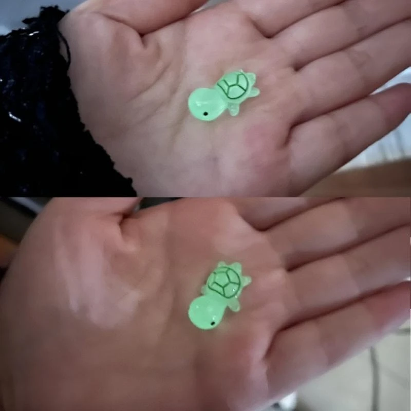 F92B Pockets Hug Turtles Tarjeta Emocional Soporte Tortugas marinas Ornamentt con tarjeta felicitación