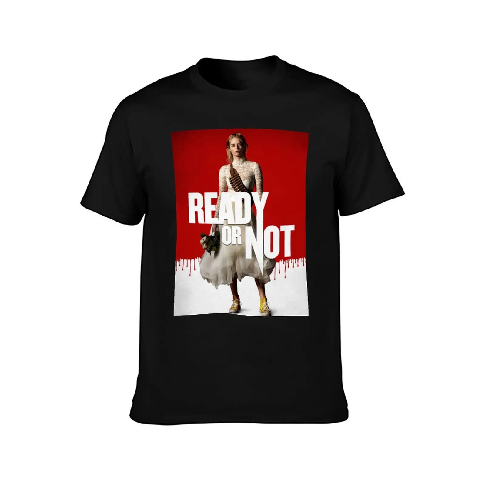 لا قميص ملصق 100% تي شيرت رجالي يطبع جرافيك أو تي شيرت مع قمصان فيلم تي شيرت جاهز تي شيرت قمصان قطن #2