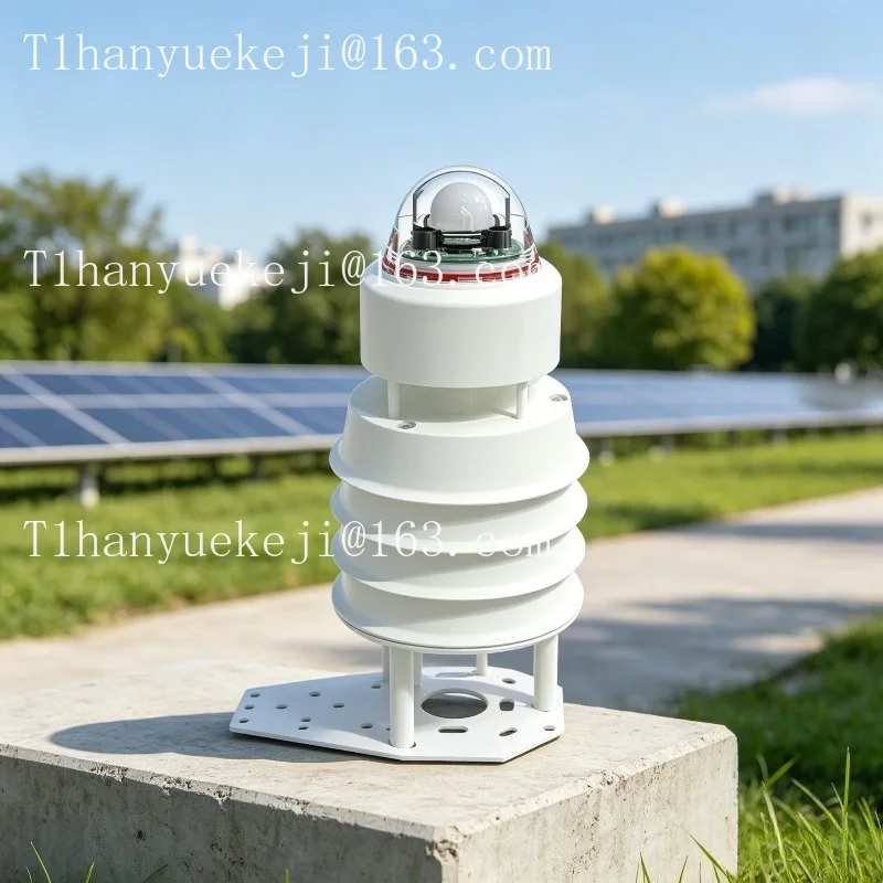 All-in-one mini weather station: wind speed & direction sensor, outdoor light, rainfall, noise, and pm monitoring