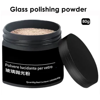 80g óxido de cerium pó de polimento de vidro janela pára-brisa removedor de arranhões reparação de pára-brisas depilação polonês mais limpo