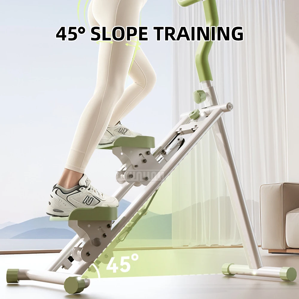 Stair Climber Machine Step Mountain Climber Workout with Counter for Leg Glute Weight Loss